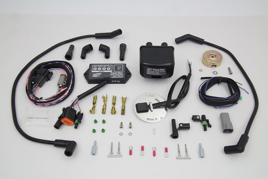 Daytona Twin Tech 3021 external ignition module single-fire complete kit, SKU 32-3048