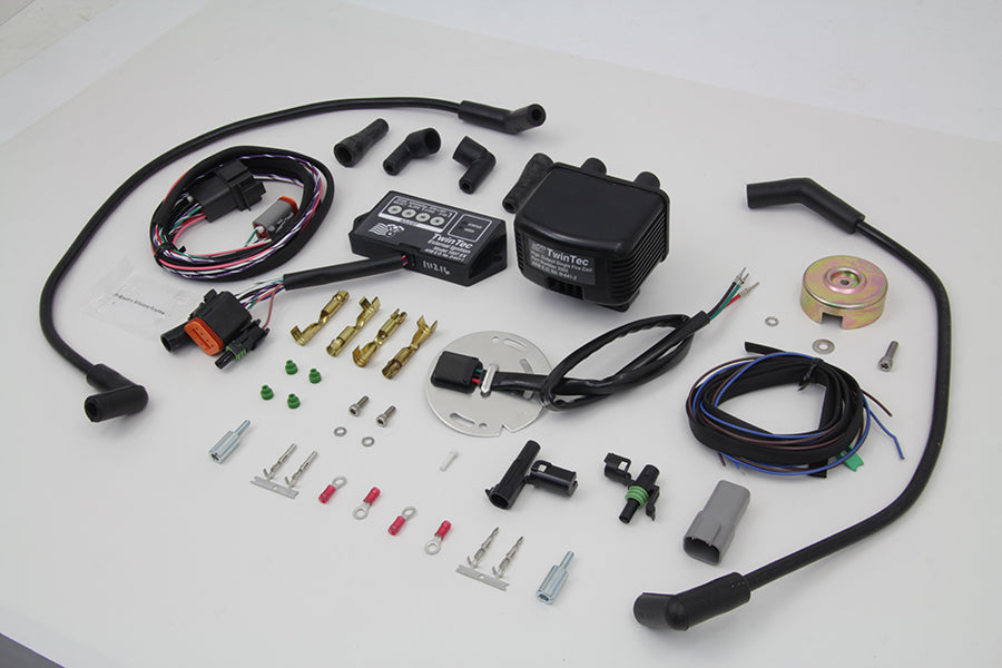Daytona Twin Tech 3021 external ignition module single fire complete kit, SKU 32-3048