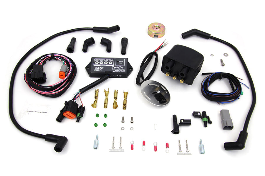 Daytona Twin Tech 3021 external ignition module single fire complete kit for motorcycles