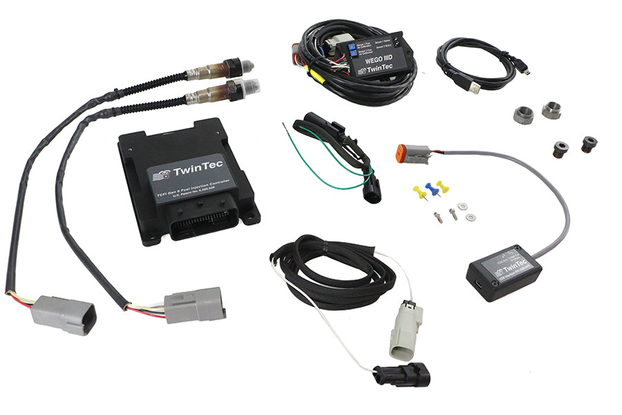 Daytona Twin Tech 17700 TCFI Gen 6 EFI controller for motorcycle fuel and air systems