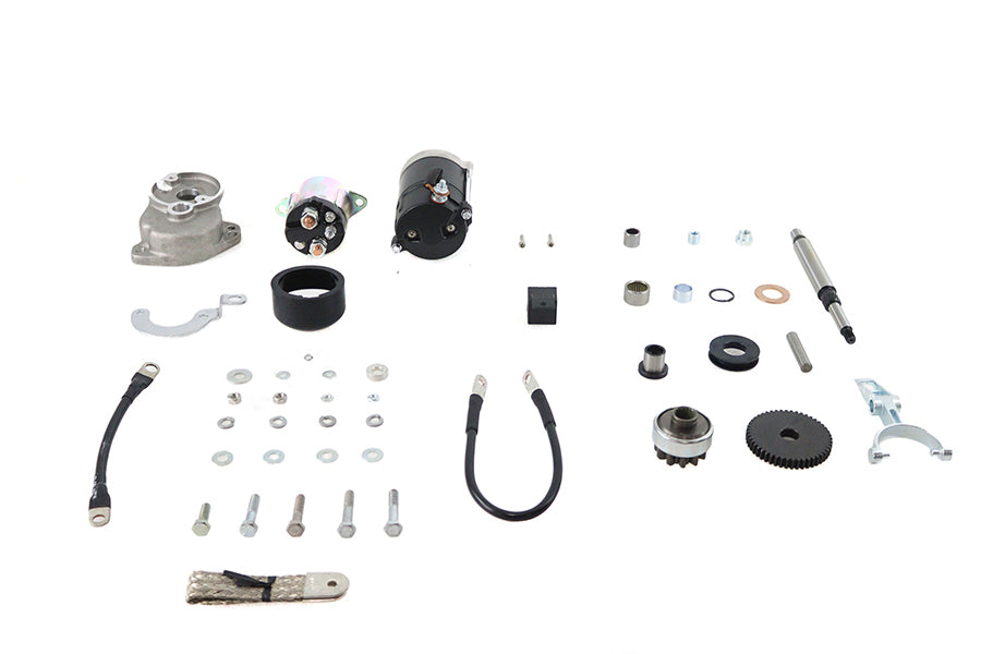 V-Twin FXR electric starter kit, model 32-3602, electrical components shown