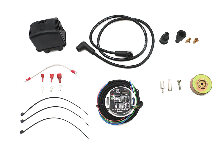 Ultima 53-660 complete programmable ignition kit for motorcycle electrical systems