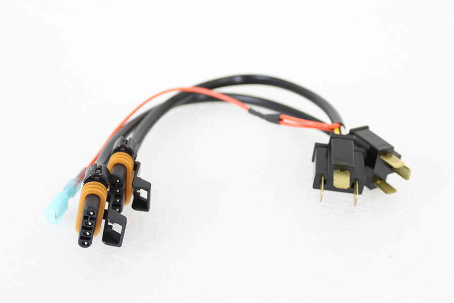 Namz NHD-69200533 LED headlamp adapter harness kit with electrical wiring connectors