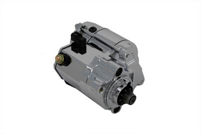 All Balls Racing Volt Tech 1.4kW chrome starter motor PH125-HD02-C, electrical component with visible mounting design