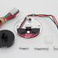 Accel A566 Mallory ignition plate electrical component, black metal plate with mounting holes