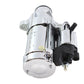 V-Twin SND12D075-C replacement starter motor, 1.6kW chrome finish