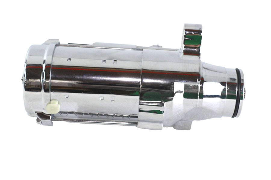 V-Twin SND12D074-C replacement starter motor, 1.6kW chrome finish, electrical component