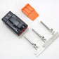 Namz MDP-3B Deutsch wiring socket housing kit, 3-position electrical connector black housing