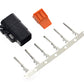 Namz MDP-6B Deutsch wiring socket housing kit, 6-position electrical connector; image 32-6540c.jpg