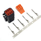 Namz MDP-6B Deutsch wiring socket housing kit, 6-position electrical connector