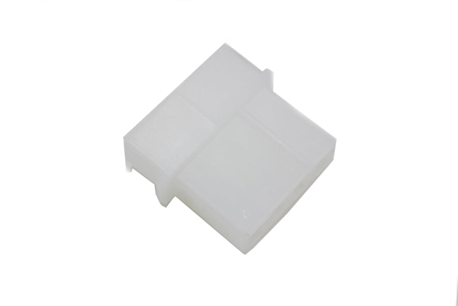 Namz Amp Mate-N-Lock 4-pin wiring socket with black connector housing and terminals
