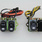 Volt Tech 32-7018 Rocker Style LED Fairing Switch Kit, Black, Part 63518