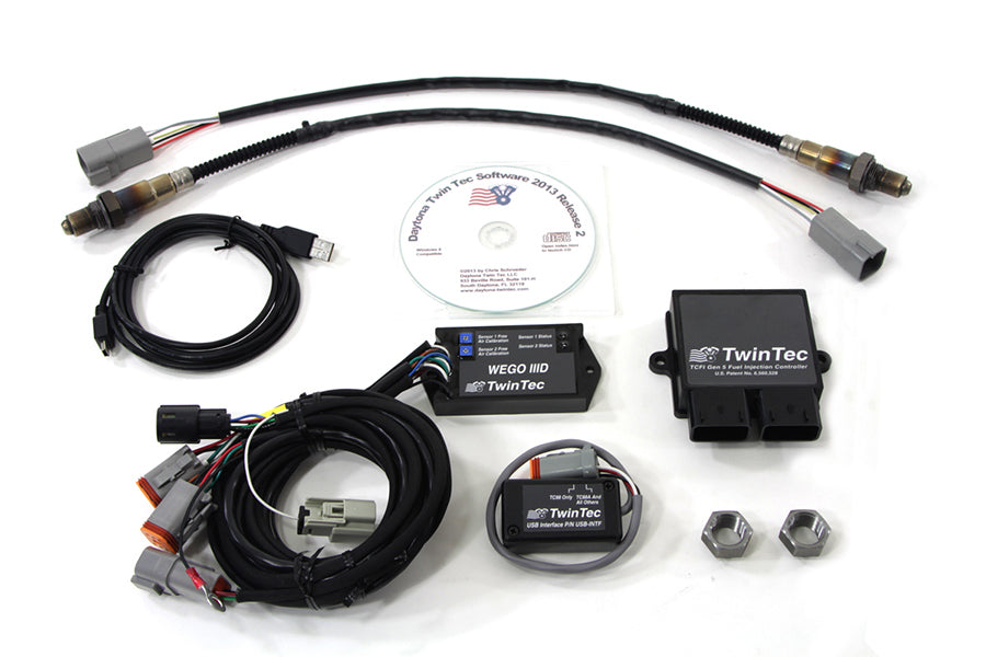 Daytona Twin Tech 17600 TCFI Gen 5 EFI controller for motorcycle fuel and air systems
