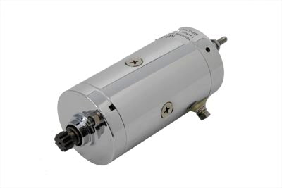 Volt Tech PH125-HD09-C Prestolite Chrome Starter Motor