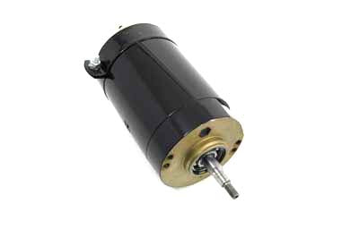 Cycle Electric DGV-2569 black 12-volt 2-brush generator, electrical component labeled 32-7526a