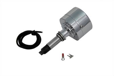 Volt Tech 17055 XL side valve auto advance distributor assembly in chrome finish