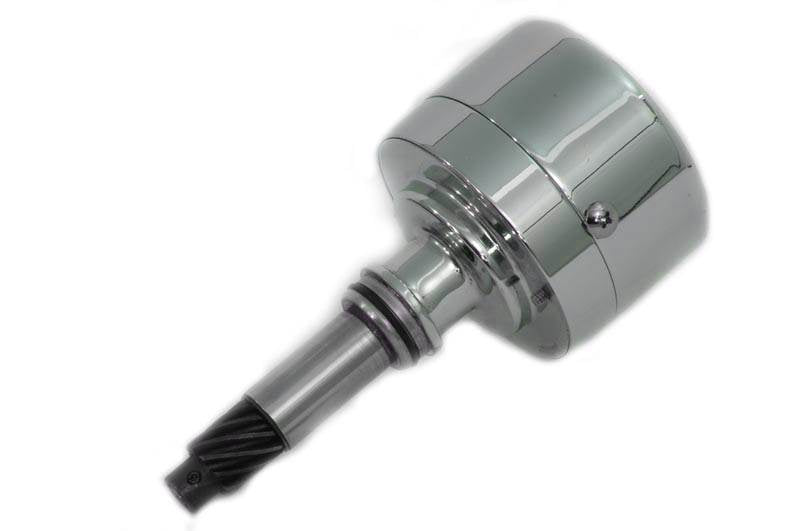 Volt Tech 17055 XL side valve auto advance distributor assembly in chrome finish