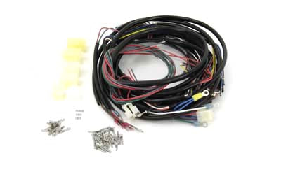 V-Twin CP wiring harness kit for 1975–1976 Harley-Davidson XLH motorcycles, electrical cable assembly
