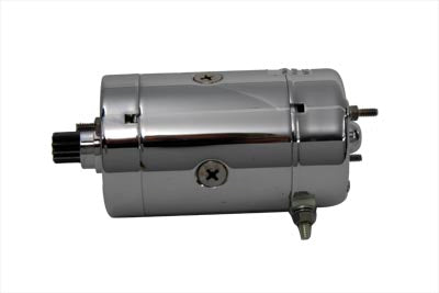 Volt Tech PH125-HD10-C Hitachi type chrome starter motor, electrical component