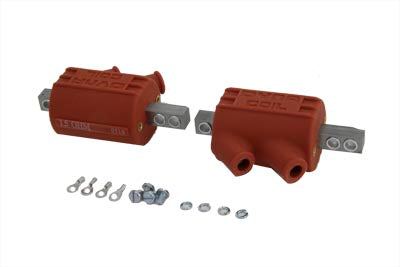 Dyna Tek DC2-1 Dyna 6 Volt 1-1/2 Ohm Dual Fire Coil Set, electrical component