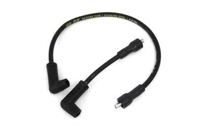 Accel 172074K black 8.8mm spark plug wire set with durable insulated wires