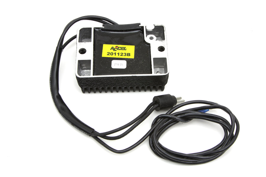 Accel 201123B black 22 amp voltage regulator electrical component