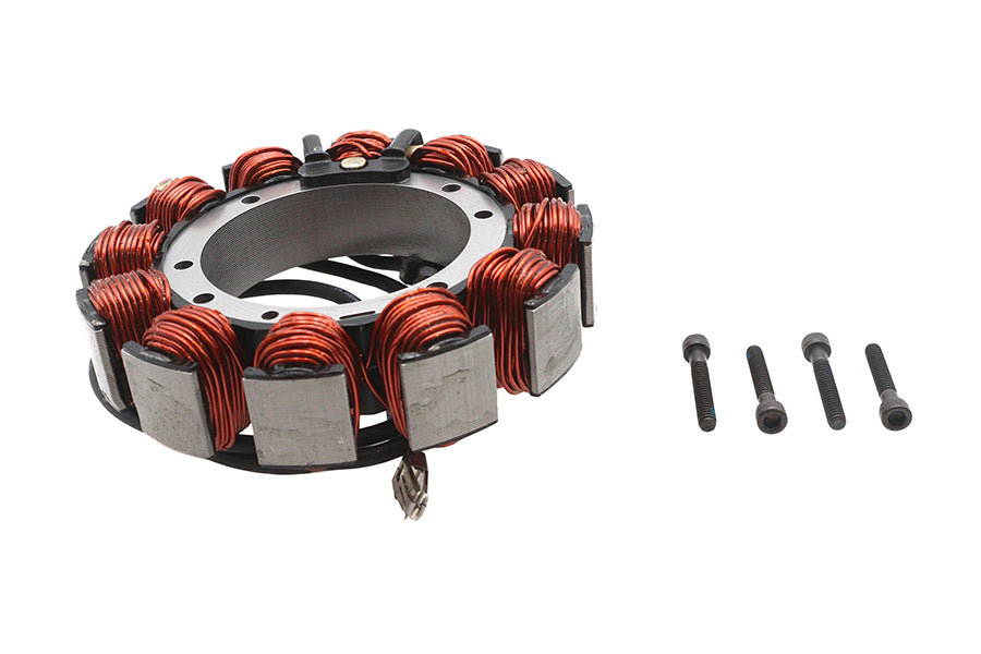 Accel 152110 unmolded 38 amp alternator stator for motorcycle electrical systems