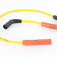 Accel 8mm stainless steel spiral core ignition wire set in yellow, model 171110Y