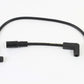 Accel 8mm stainless steel spiral core ignition wire set in black, model 171100-K