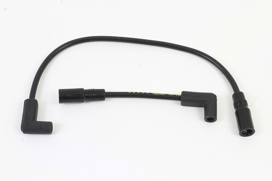 Accel 8mm stainless steel spiral core ignition wire set in black, model 171100-K