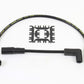 Accel 171097-K black 8mm stainless steel spiral core ignition wire set