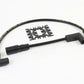 Accel 171097-K 8mm black stainless steel spiral core ignition wire set