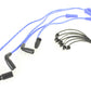 Accel 8mm stainless steel spiral core ignition wire set in blue, model 171116-B