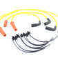 Accel 171116-Y yellow 8mm stainless steel spiral core ignition wire set