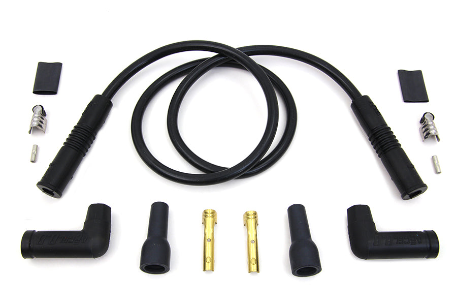 Accel 173085K black 8.8mm spark plug wire kit for automotive electrical systems