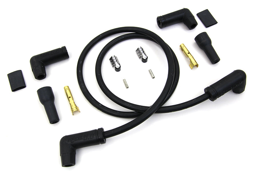 Accel Black 8.8mm spark plug wire kit 173083K, electrical ignition wires.