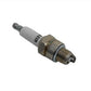 Autolite Standard Spark Plug 4123, electrical component with threaded metal body and ceramic insulator
