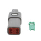 Namz DR-4G Deutsch Sealed Connector Component, 4 Wire