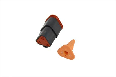 Namz DP-4B Deutsch Sealed 4-Wire Connector Component, SKU 32-9621