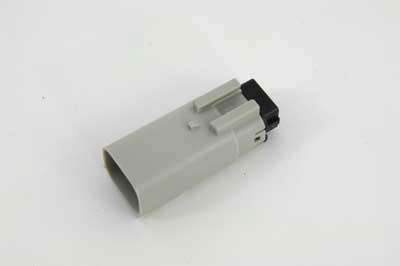 Namz NM-33482-0802 8-position male wire terminal connector with black housing