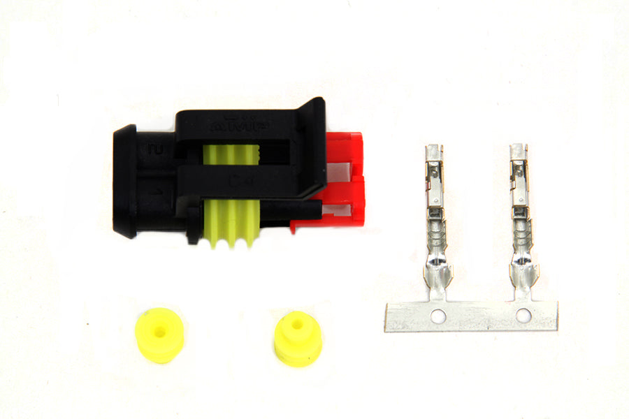 Namz NA-282080-1 AMP oxygen sensor connector, black fuel and air system component