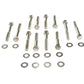 Colony 3208-28 Cadmium Rocker Box Screw Kit for 1977-1985 Harley-Davidson XL