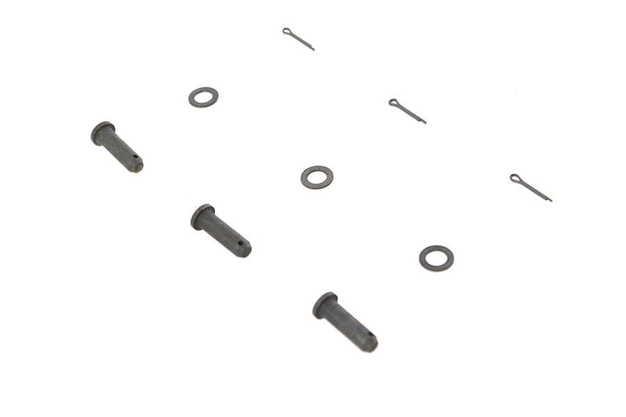 Colony 3210-9 rear brake rod clevis pin kit with precision hardware for motorcycle brake assembly