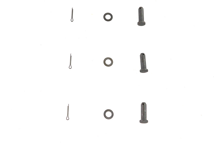 Colony 3210-9 rear brake rod clevis pin kit with hardware for motorcycle brake assembly