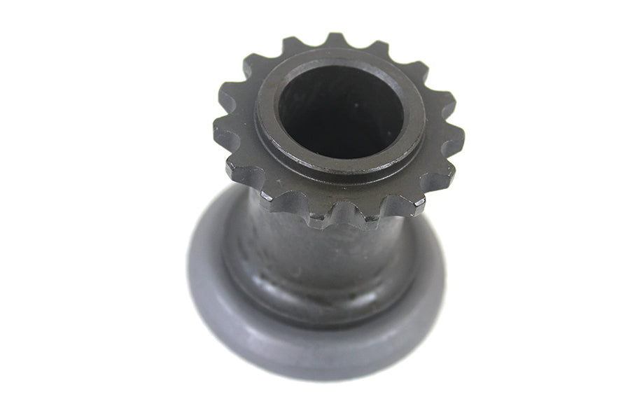 Colony 3237-1 stem crown nut and dust shield set, parkerized front fork hardware