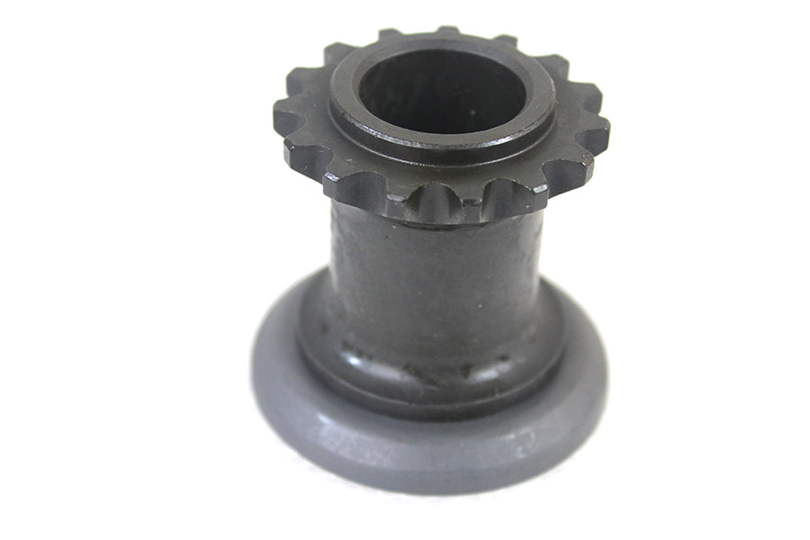 Colony 3237-1 stem crown nut and dust shield set, parkerized front fork components