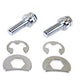 Colony 3252-6 chrome exhaust pipe locking bolt mounting kit close-up