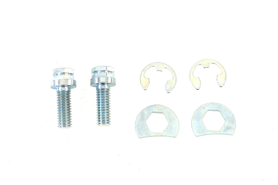 Colony 3254-6 exhaust pipe locking bolt mounting kit in zinc finish