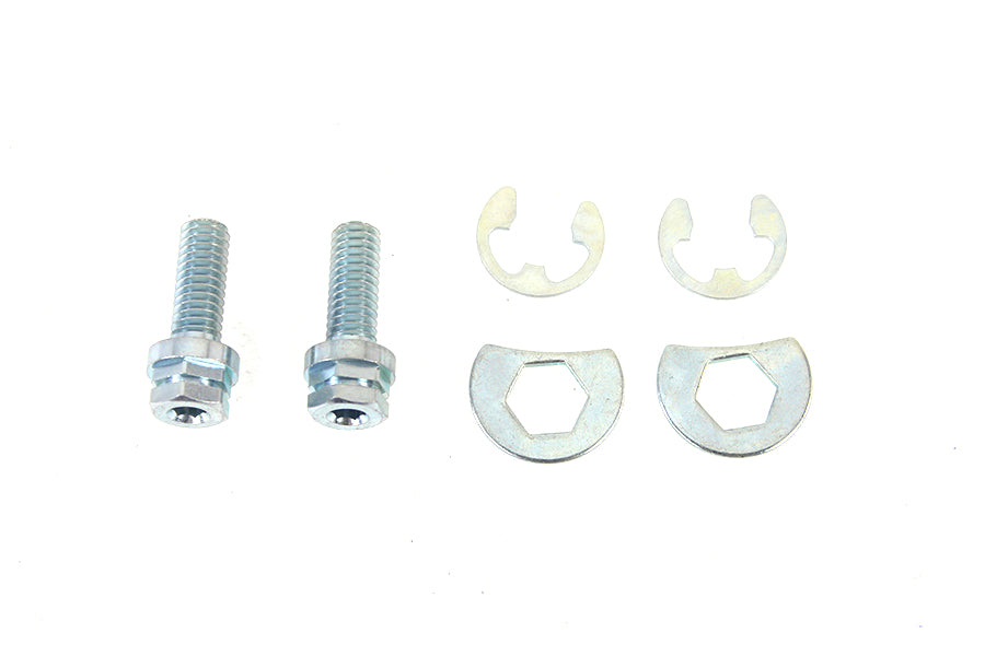 Colony 3254-6 exhaust pipe locking bolt mounting kit in zinc finish