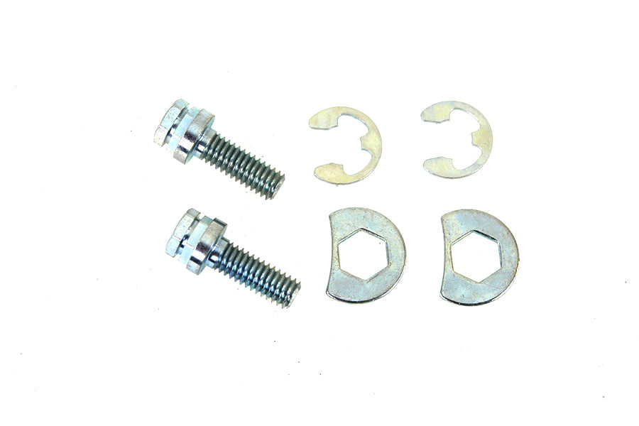 Colony 3254-6 exhaust pipe locking bolt mounting kit in zinc finish